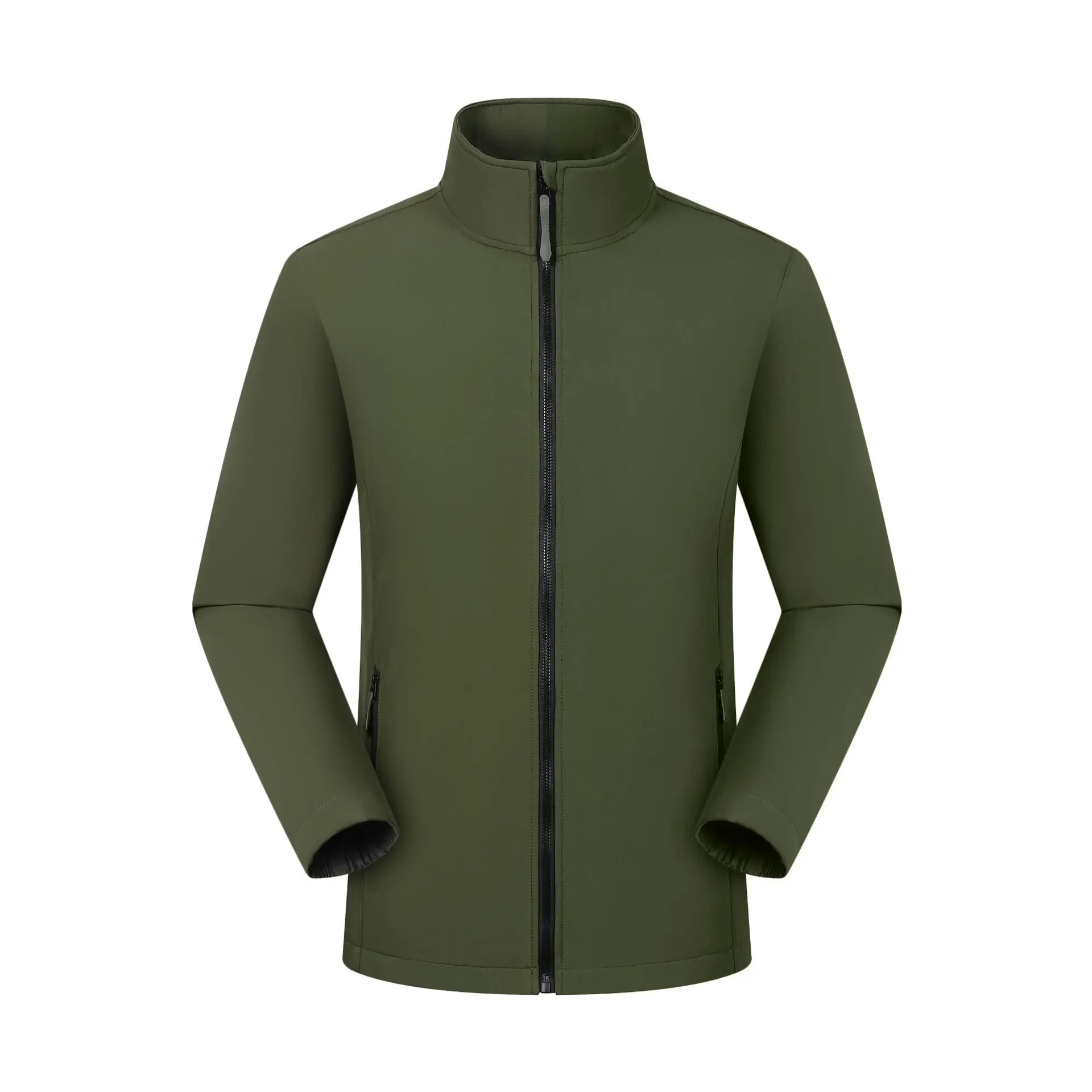 

Mountaineering outdoor jacket soft shell stand-up collar jacket thin fashion casual loose overalls