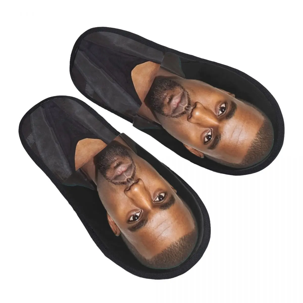 

Kanye West Men Women Furry slippers Warm pantoufle homme Home slippers