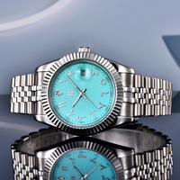 RollsTimi 2025 New Men's Watches Luxury Men Mechanical Wristwatch Automatic Watch For Men Stainless Steel Sapphire Mirror Clock