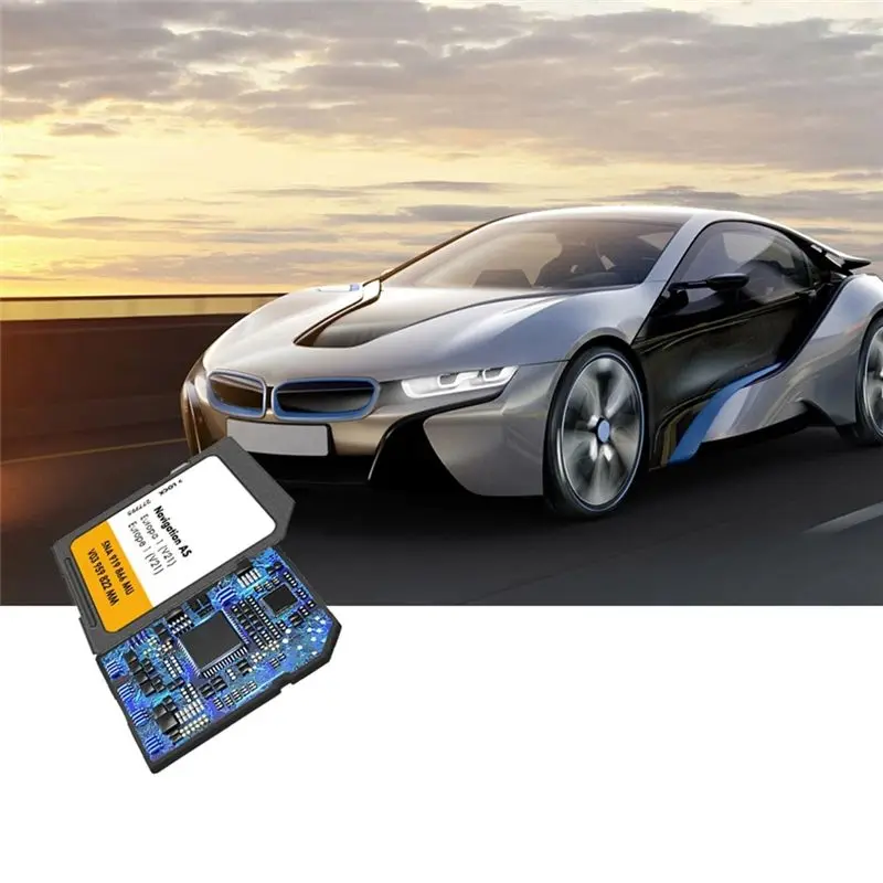 NEW HOT In Stock-Navigation Card SD Card VW Discover Media 2025 Sat Nav AS V21 Map UK Europe 32GB