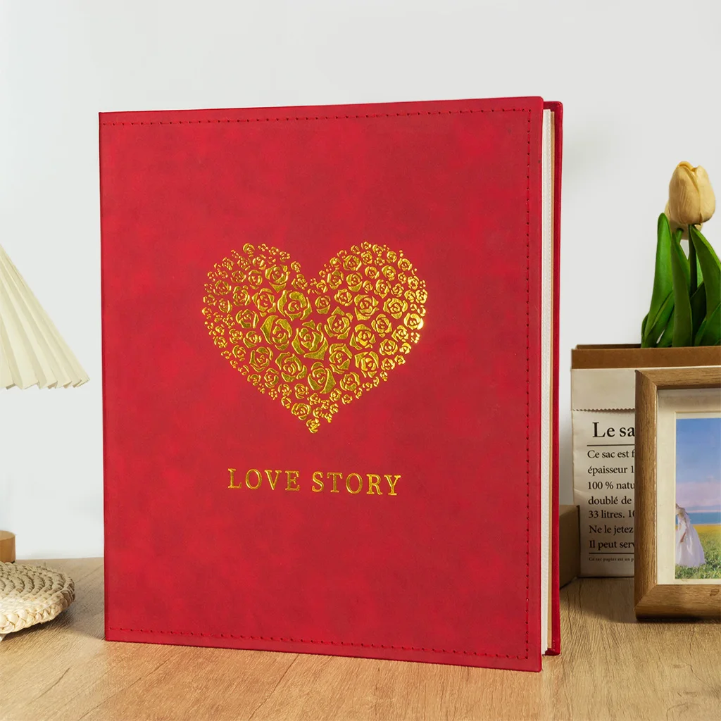 The Super-large And Exquisite Photo Album Can Hold 400 Photos. 567-inch Photos Can Be Mixed For Family Collection