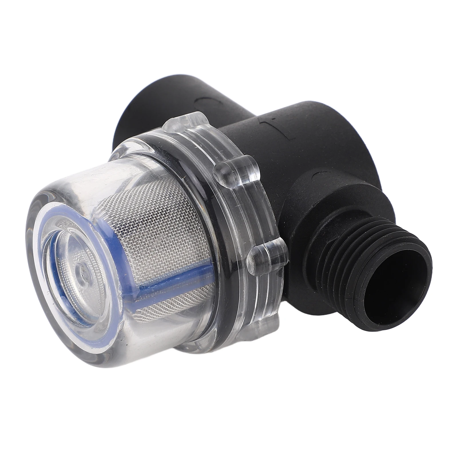 1/2in‑14 Female Thread Inline Filter 50 Mesh Screen Plastic Construction Water Strainer for Pipeline Inline Strainer