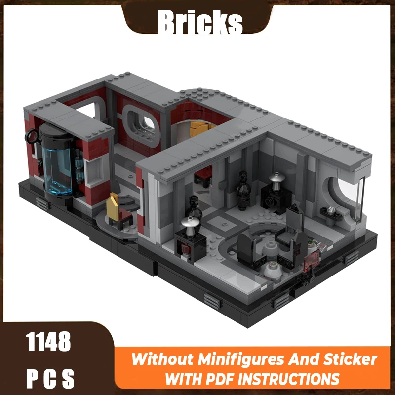 

Exquisite New Product MOC Building Blocks Planet Movie Scene Model Senate Technology Modular Children's Toy DIY Assembly