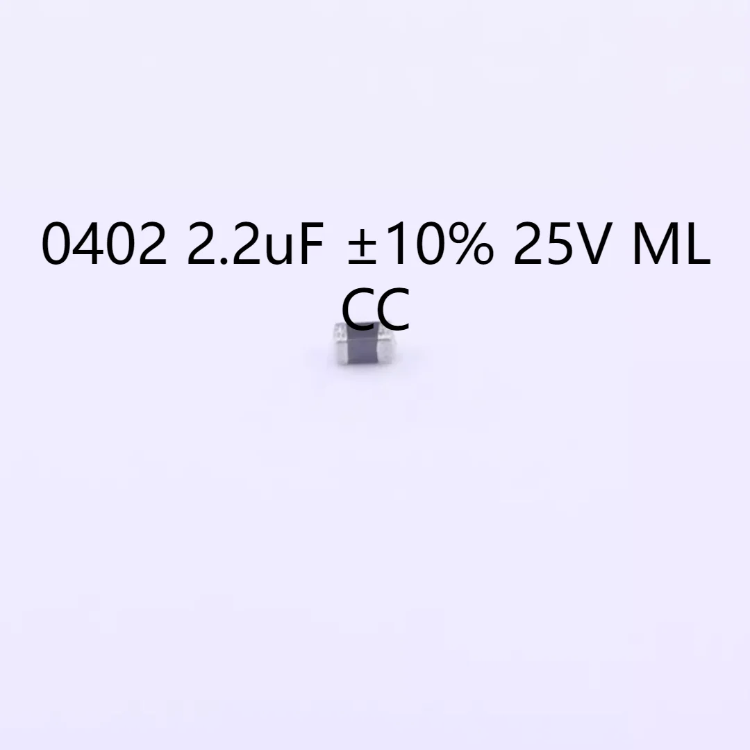 10000PCS/LOT C1005X5R1E225KT000E Capacitor 0402 2.2uF ±10% 25V MLCC