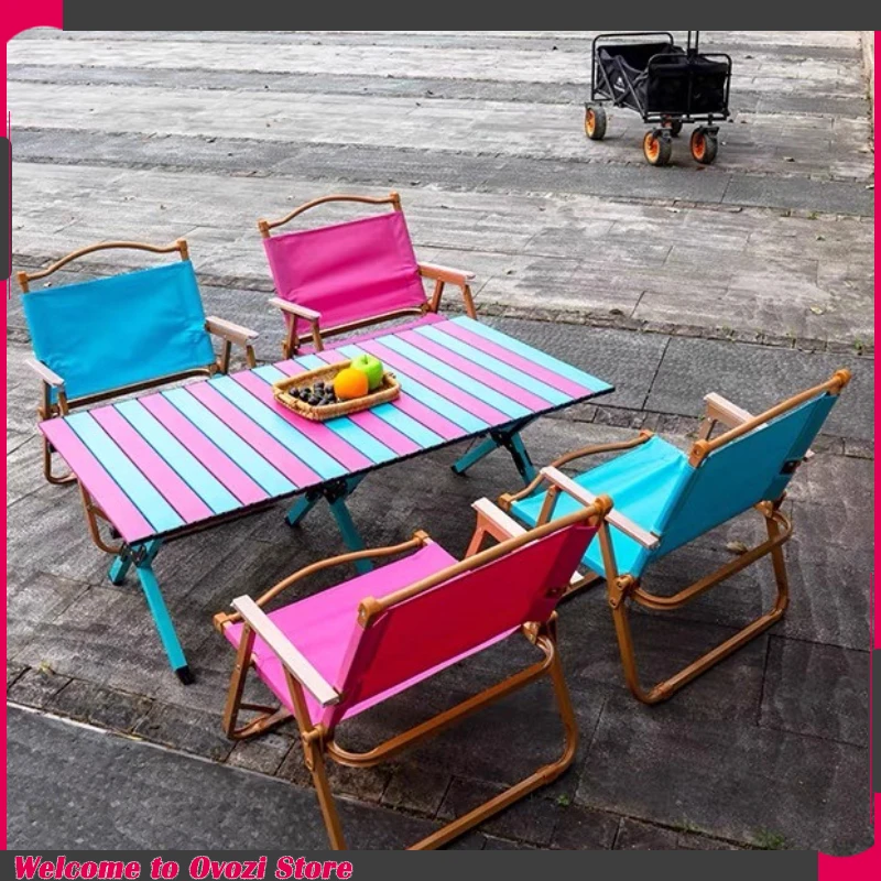 

Sectional Metal Camping Table Waterproof Quality Equipment Modern Camping Table Balcony Fishing Tuinmeubelsets Outdoor Furniture