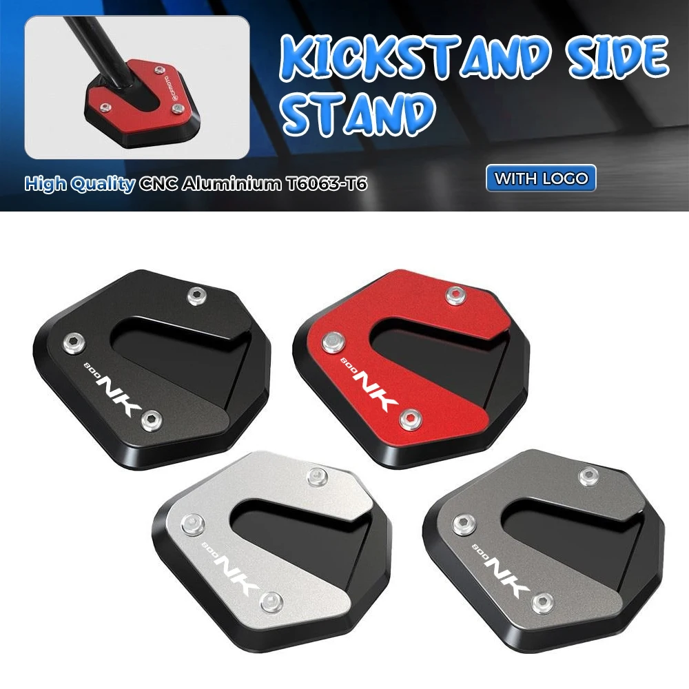 

NK800 2023 2024 For CFMOTO 800NK 800 NK 2025 Motorcycle Accessories Foot Side Stand Extension Pad Kickstand Kick Stand Plate