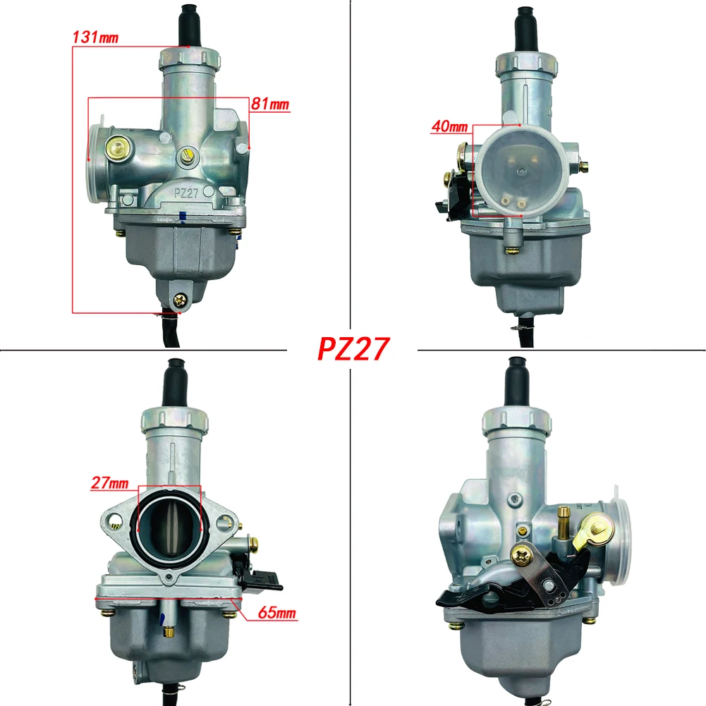 Atv Mini Moto Pz27 manual throttle off-road motorcycle carburetor suitable for Honda cg XL 125 150 175CC 27mm Fuel Supply Best