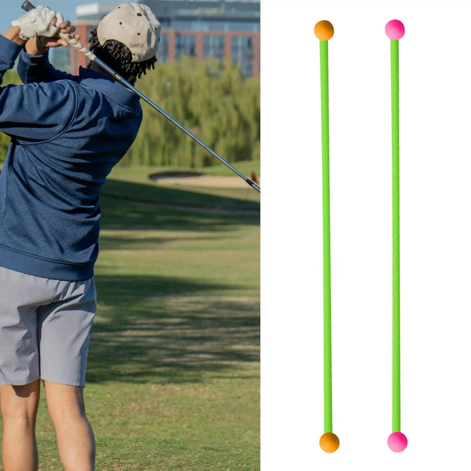 أداة تدريب أرجوحة الجولف المحمولة المهنية القابلة للطي مدرب أرجوحة الجولف وضع نادي لرياضي الجولف البالغين والمراهقين في الأماكن المغلقة #2
