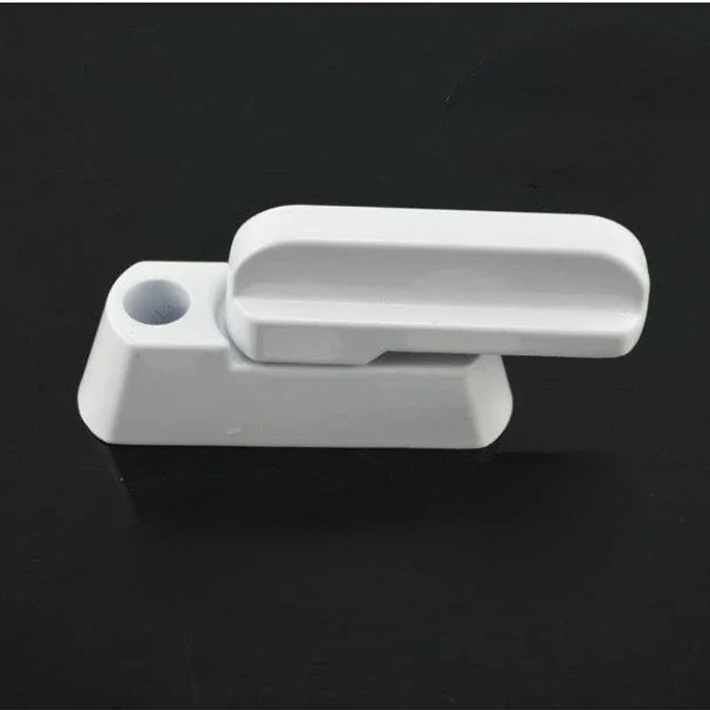 Type T Door Locks Window Balcony Safety Sweep Leve Plastic UPVC Child Safe Security Window Door Sash Lock Handle Home Latch