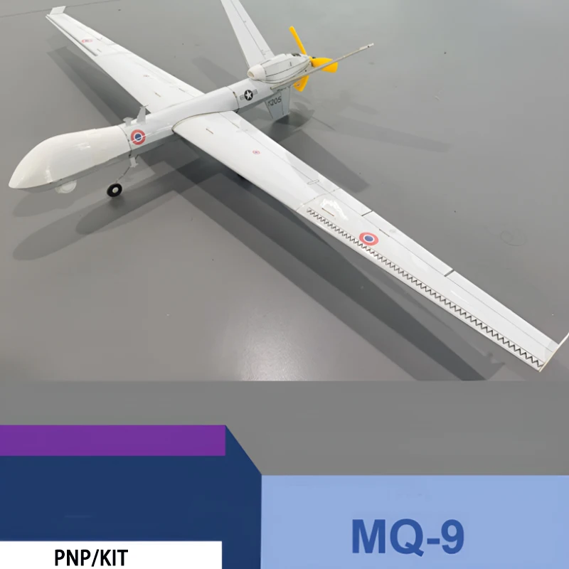 Rc Plane Mini Model Mq-9 Indoor And Outdoor Electric Remote Control Small Airplane Desktop Decoration Diy Assembly Fixed Wings