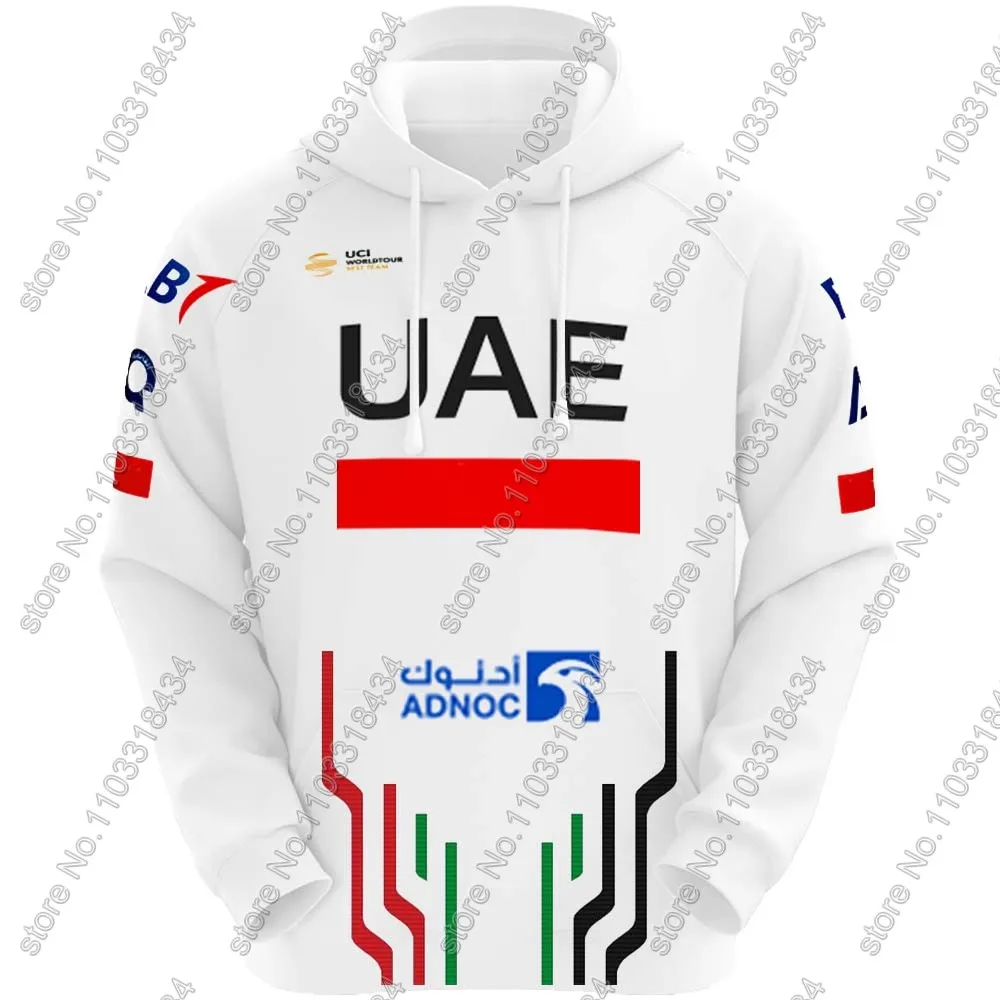 France Tour 2024 UAE Hoodie Men Casual Sweatshirt Portugal Slovenia Hoodies Red Clothing Hoody Streetwear Sportswear