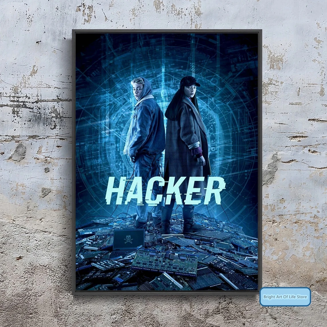 Hacker Movie Poster Home Decoration Wall Painting (No Frame)