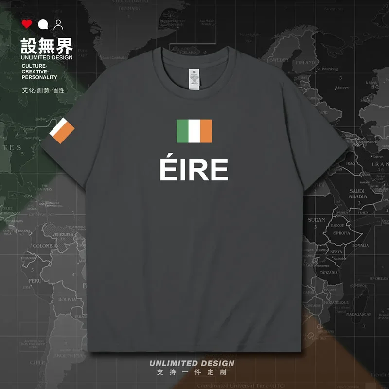 

Northern Irelan NIR mens t shirt casual men's shirts fashion brands meeting cotton Short-sleeved tees sporting clothes summer