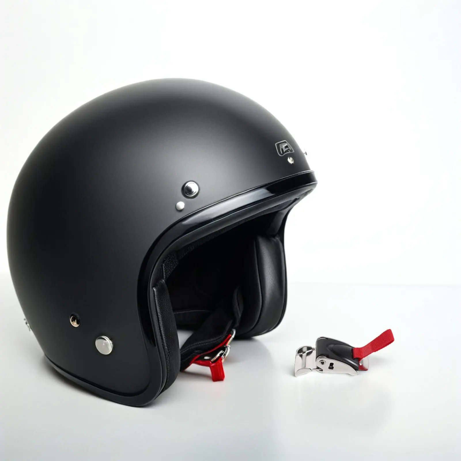 

Quick Release Buckle Kit Stainless Steel 1 Inch Wide Chin Strap Adapter for Motorcycle Safety Fastening System