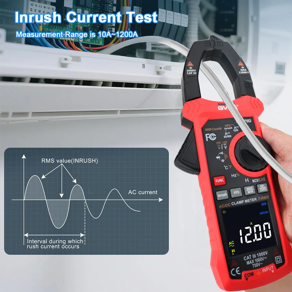 Gvda Clamp Meter 99…