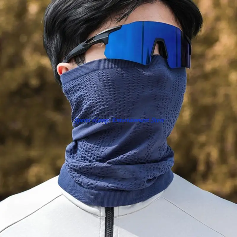 

G7NF Half Face Cover Warm Fleece Scarf Bandanas Face Mask Cycling Face Protectors
