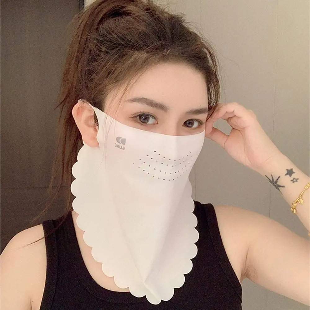 

Модная солнцезащитная маска UPF50 + пылезащитная защита шеи солнцезащитный козырек маска для лица дышащая маска для лица для верховой езды на открытом воздухе