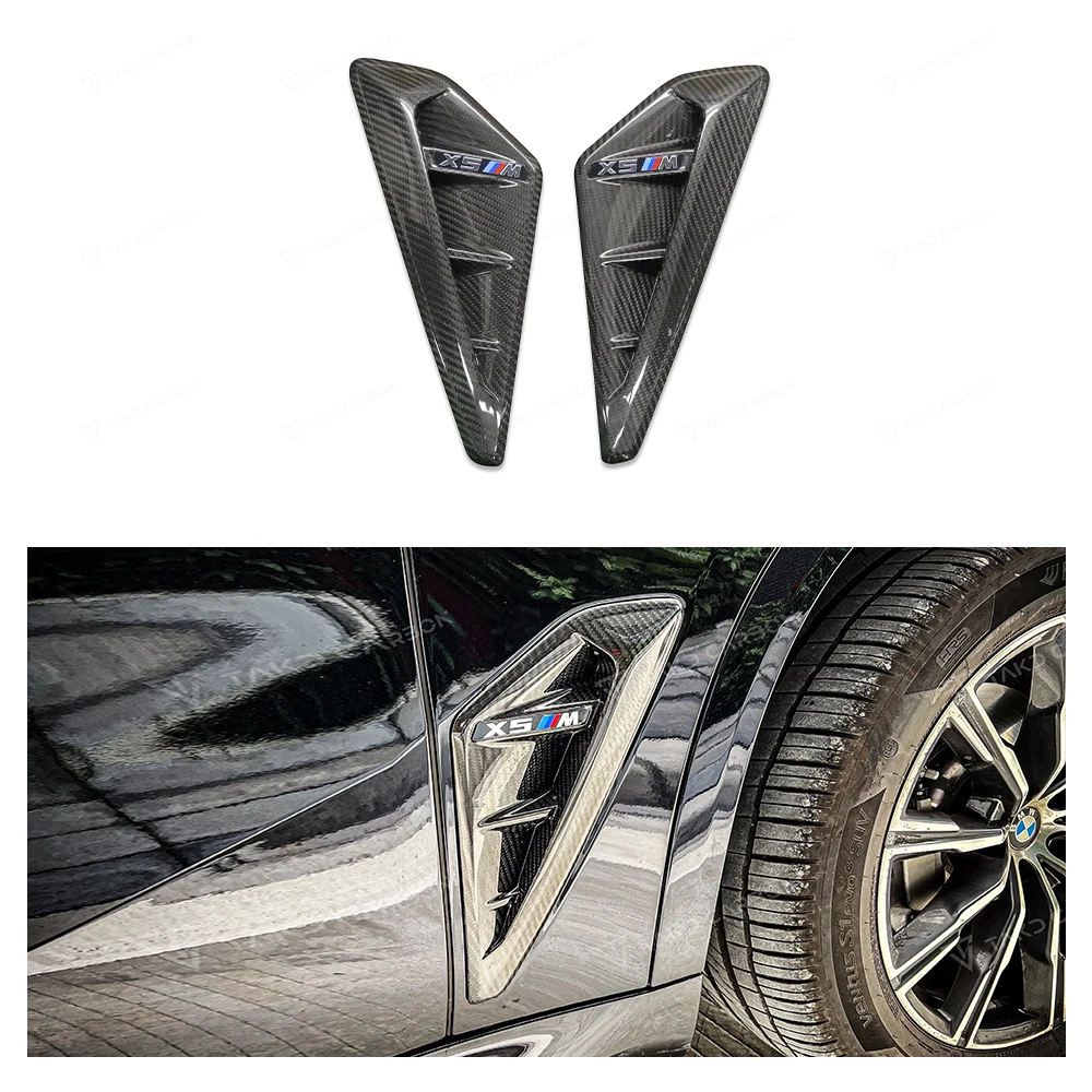 

High Quality Hot Sale Dry Carbon Fiber Side Decoration Of Fenders Universal Rear Spoilers For BMW X5 G05 2022-UP