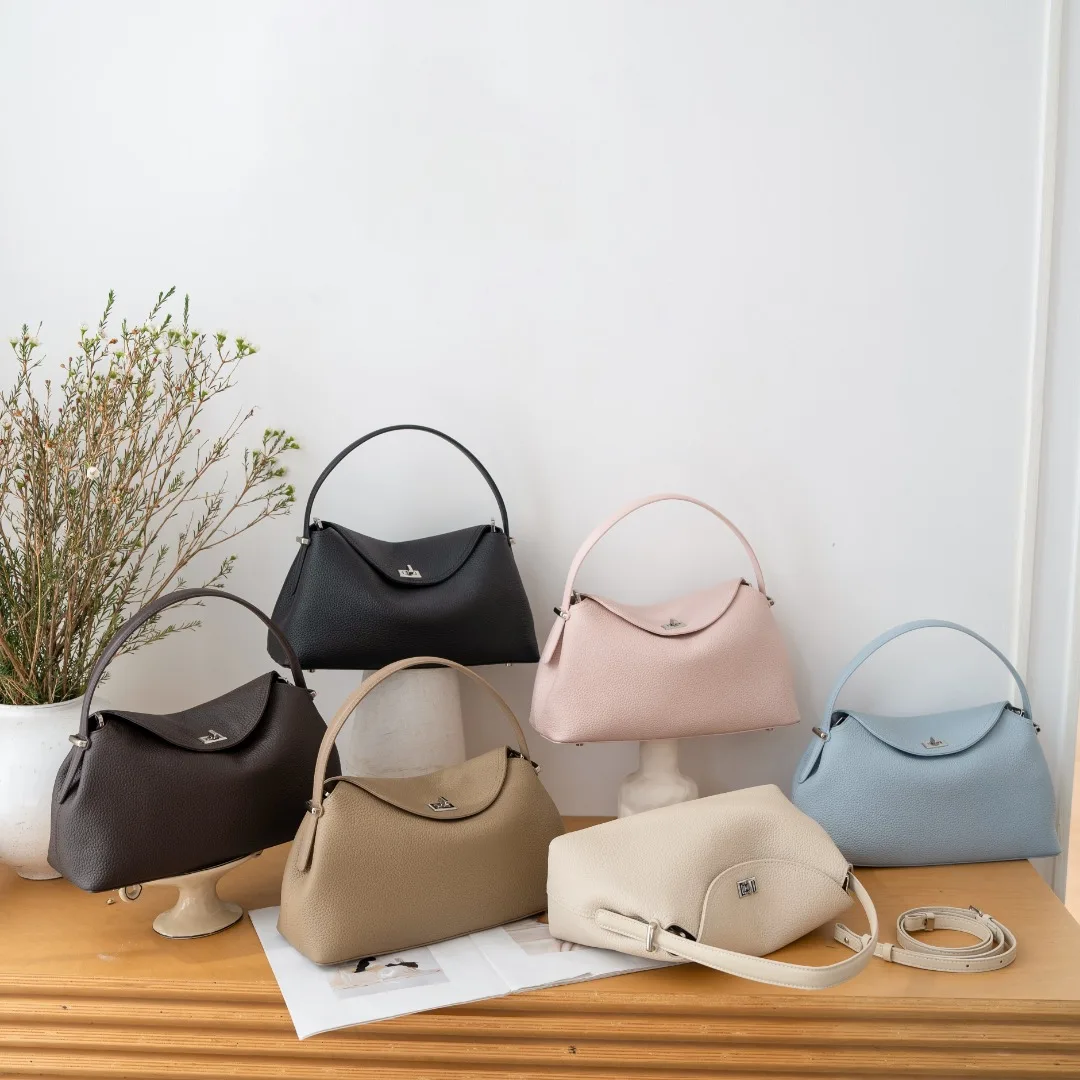 

Women's Genuine Grade Leather Handbag Luxury Designer Brand Ladies Cowhide Shoulder Crossbody Bags for Woman High Quality New