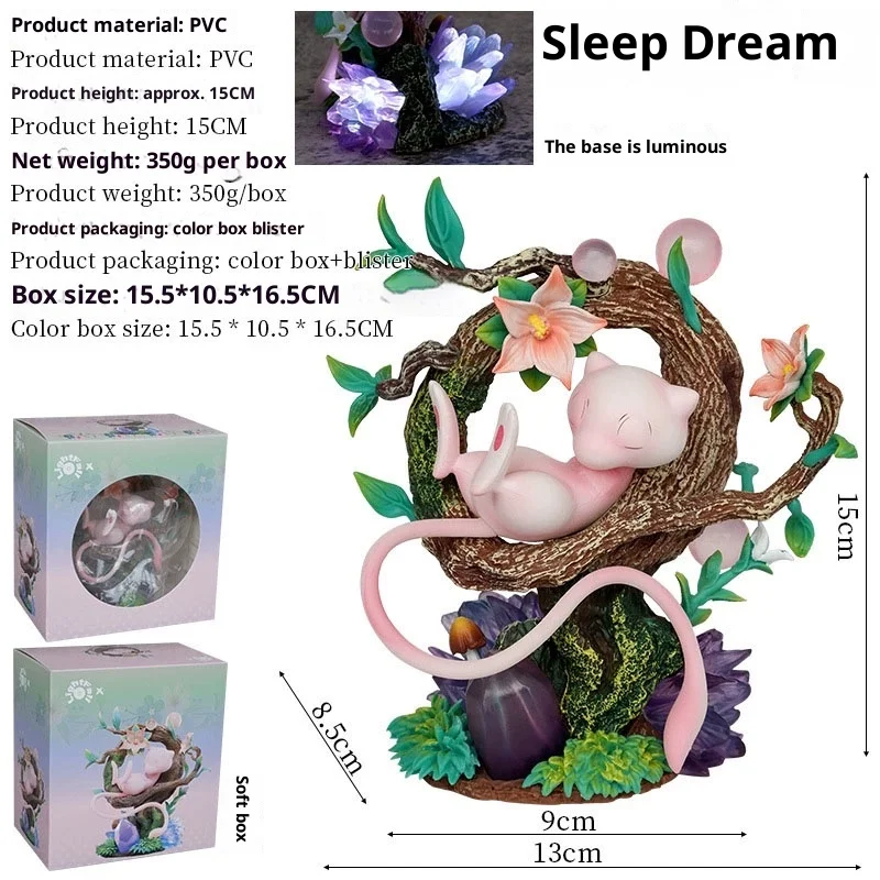 15 سنتيمتر البوكيمون Mewtwo أنيمي الشكل Gk لطيف ميو الانارة مانغا تمثال بولي كلوريد الفينيل عمل تمثال تحصيل لعبة مجسمة هدية