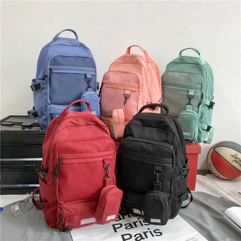 

Campus new sports backpack fashion trend backpack universal large capacity couple travel hiking backpack