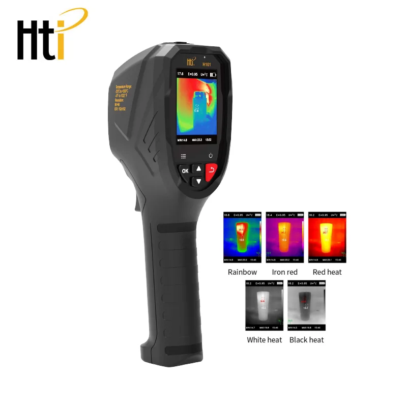H100 Handheld Infrared Thermal Imager Temperature Measurement & Real-Time Imaging  HD 240x240 Infrared Resolution
