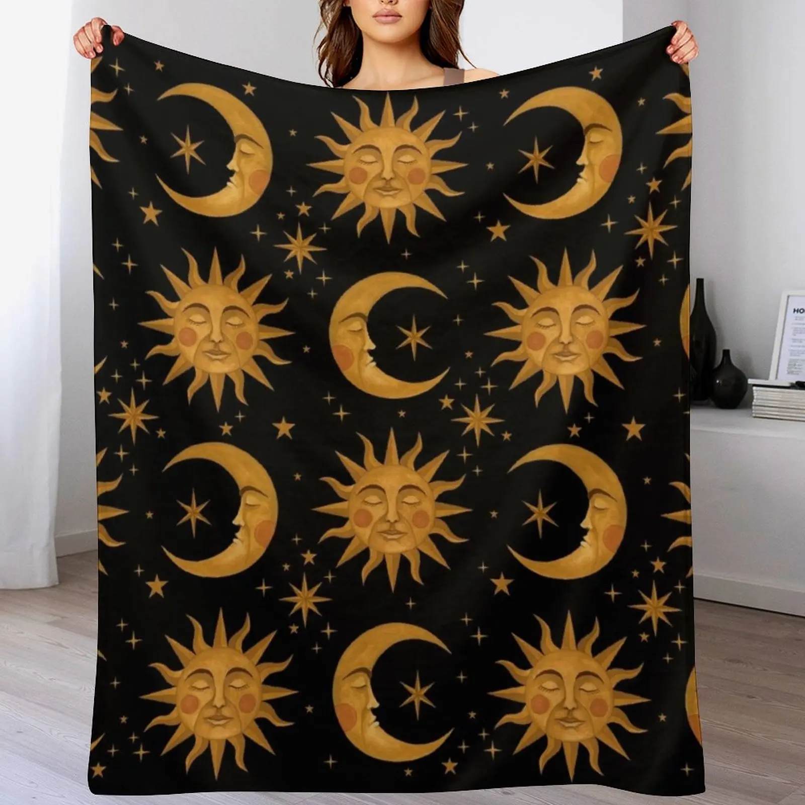 Celestial dreams Throw Blanket heavy to sleep Warm Sofa Throw Blankets