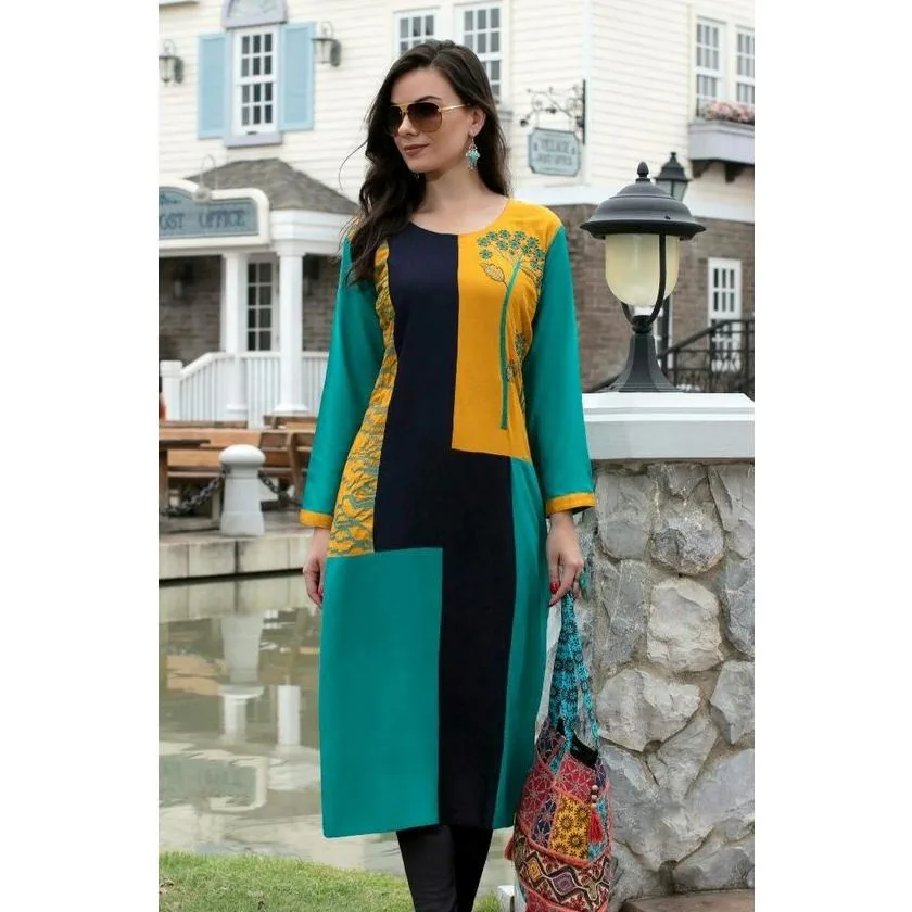 فستان كورت مريح غير رسمي للنساء المسلمات أنبوب مستقيم فستان نسائي طاووس عرقي عباية بحاشية شق عباية فاخرة دبي #3