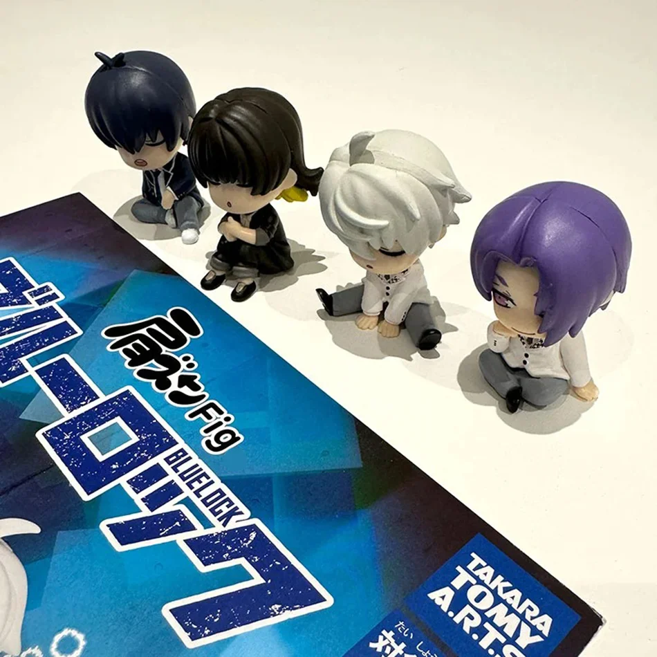 BLUE LOCK Action Figure Sleep Gacha Cute Cartoon Ornament Isagi Yoichi Chigiri Hyoma Nagi Seishiro Rin Itoshi Model Toy