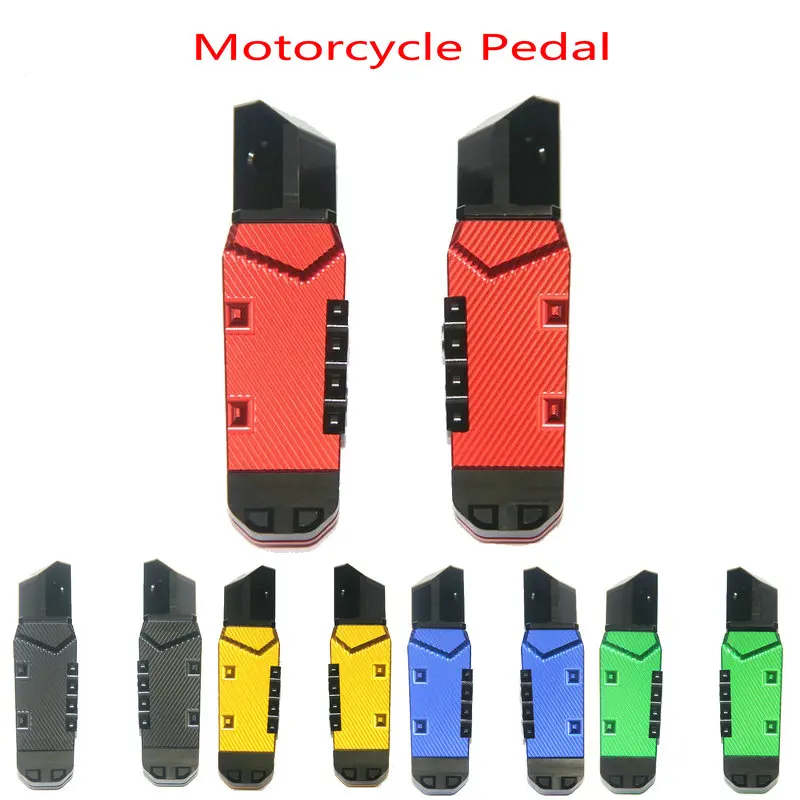 CBR600RR CBR1000RR Motorcycle Rear Passenger Foot Pegs Pedal Pads For Honda CBR 600 1000 RR F5 CBR600 F4/F4I 2Pcs