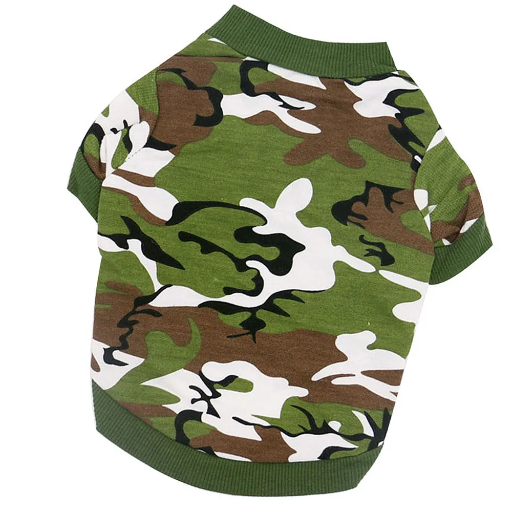 

Dog Clothes Camouflage Coat for Small Dogs Durable Puppy Outfits Autumn Spring Wear Comfortable Pet Accessories