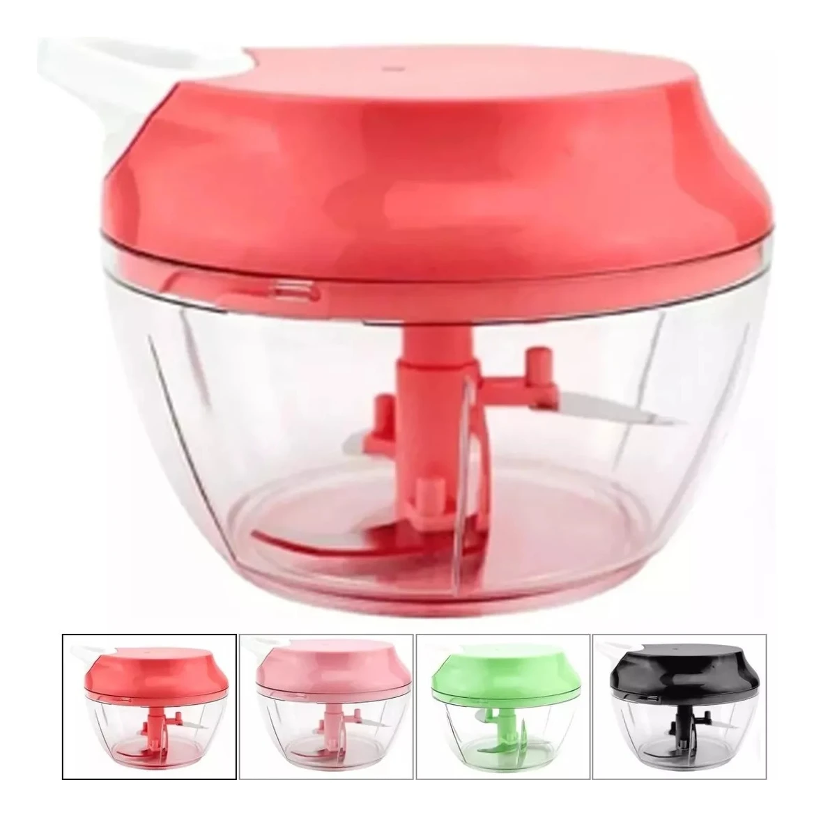 Mini Manual 3 Lamins Food Processor And Shredder