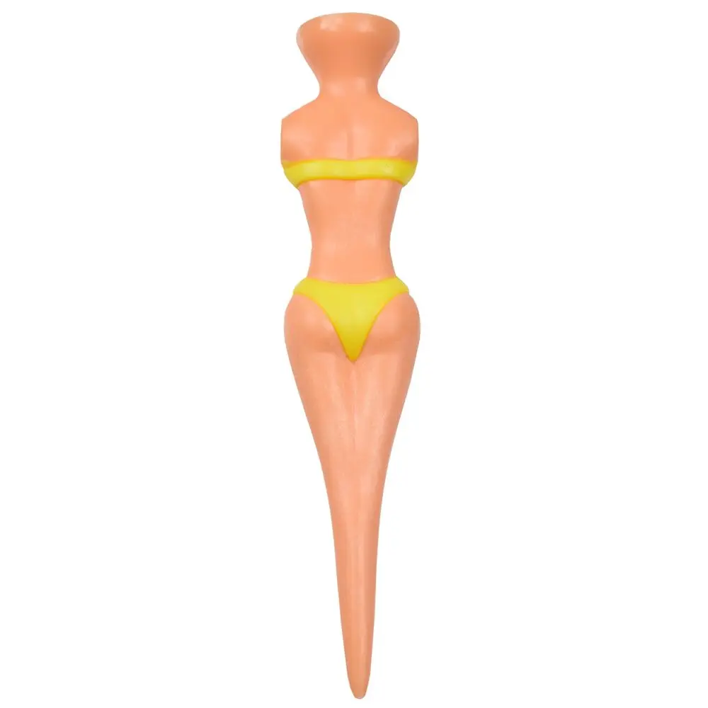 Plastic Women Ball Holder Bikini Outdoor Lady Model Golf Tees Golf Training Clubs Tee Golf  Accessories
