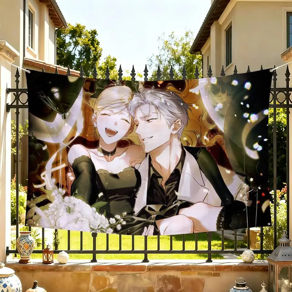 How To Win My Husband Over  Flags Wall Hanging Tapestry Outdoor Garage Room Decorative flag Background Blanket