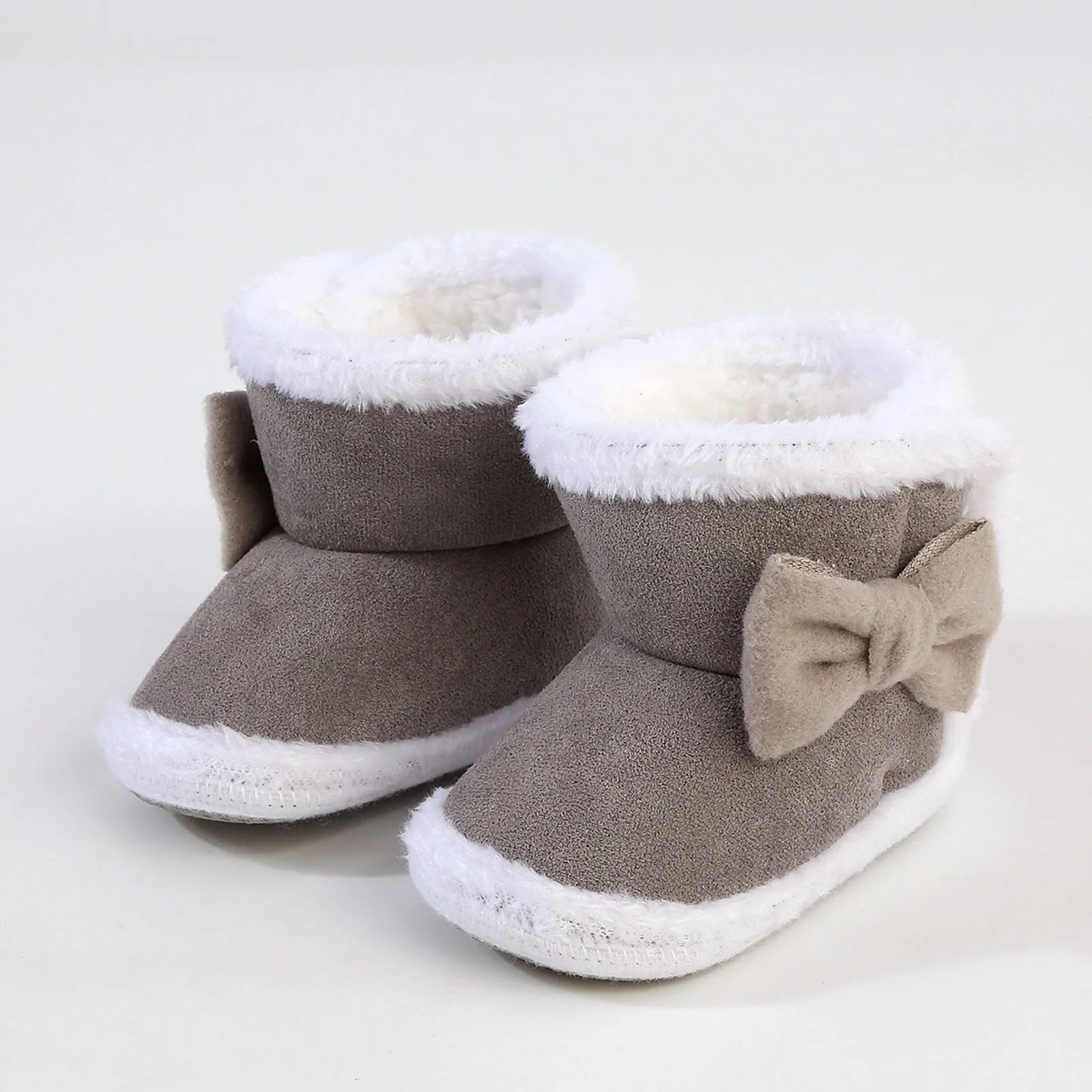 Stivaletti da neve in peluche invernale Stivali da neonato Scarpe Simpatico cartone animato Ragazzo Ragazza Bambino Caldo Scarpe da culla per