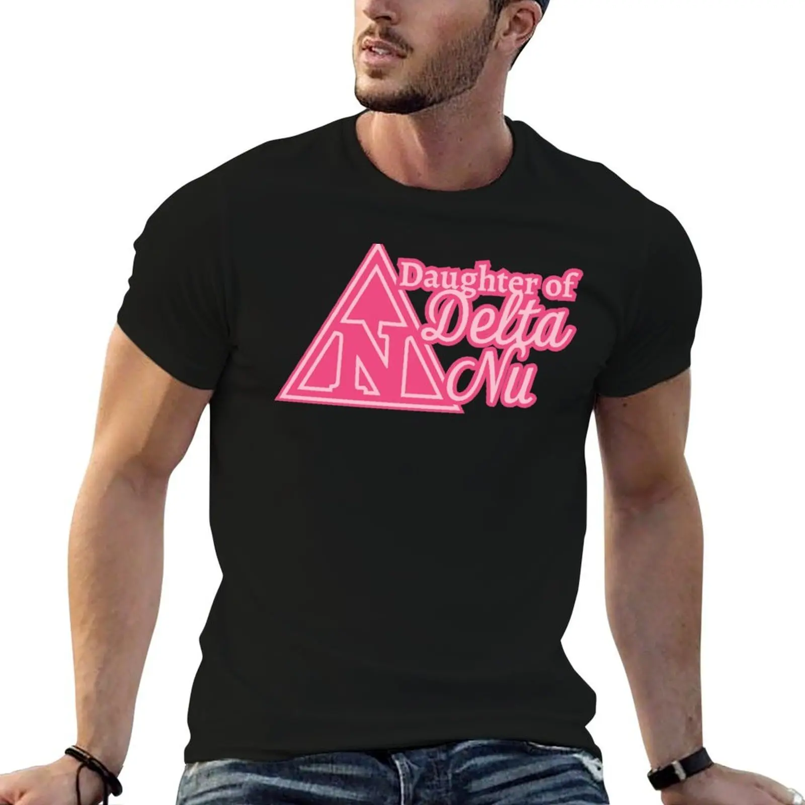 Daughter of Delta Nu T-Shirt t shirt man designer graphic t shirts for man anime t shirts oversize T-shirt