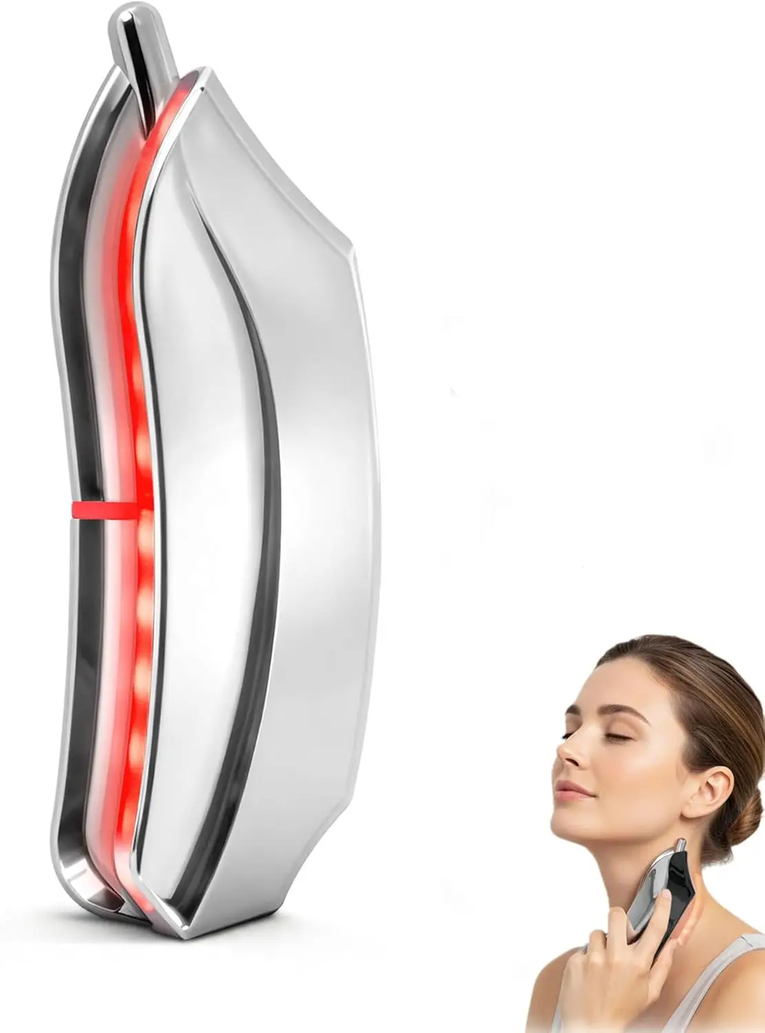 

Электрический массажер для фасций и мышц с 4 режимами, 3 уровнями нагрева и вибрации для глубокого массажа всего тела