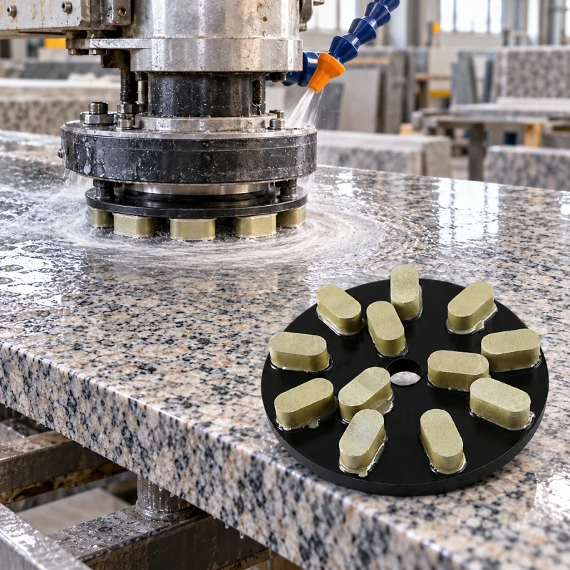 1 PCS 8 Inch Resin Bond Grinding Plate 200mm Diamond Resin Bond Grinding Disc For Marble, Granite, And Ceramic Tile