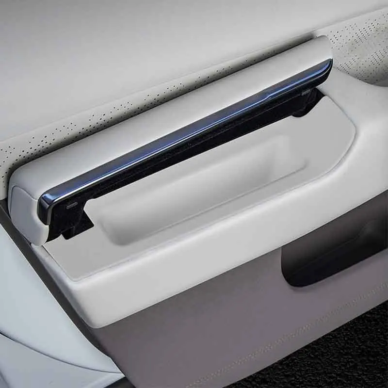 For Zeekr 7X 2024 2025 Front Door Armrest Hidden Storage Door Slot Pad Interior Accessories