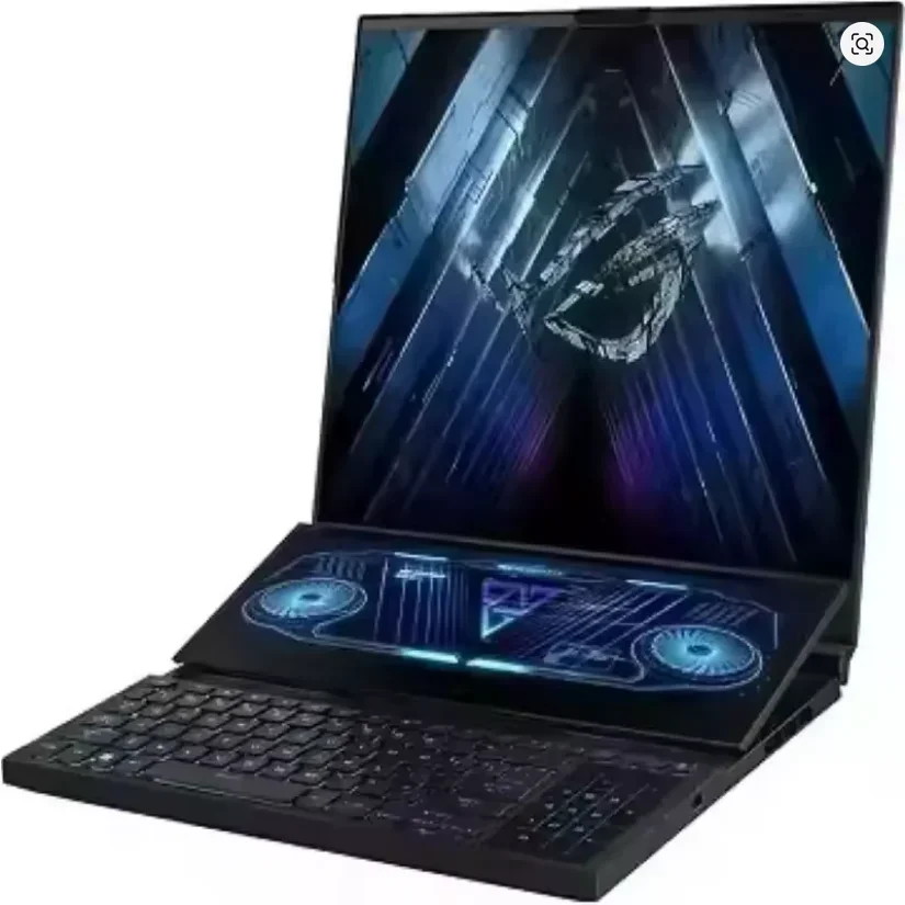 

Игровой ноутбук ROG Zephyrus Duo 16 высшего качества — AMD Ryzen 9 3,3 ГГц, 32 ГБ ОЗУ, 2 ТБ SSD, 16 ГБ GeForce RTX 4090, 16-дюймовый QHD+ Черный