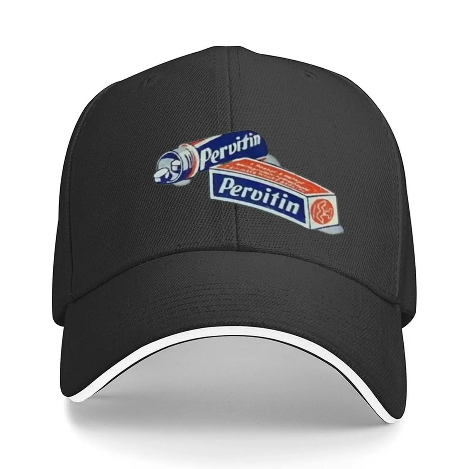 

Pervitin Baseball Cap Hat men Sun Hat For Children men's big size hat Unique hats Women's Men's