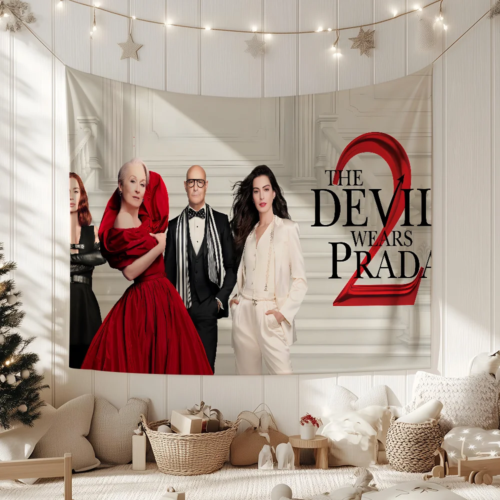 Film The Devil Wears P-PradaS 2 flag For Camping Party Picnic Studio Booth Background Wall Interior Decoration Banner