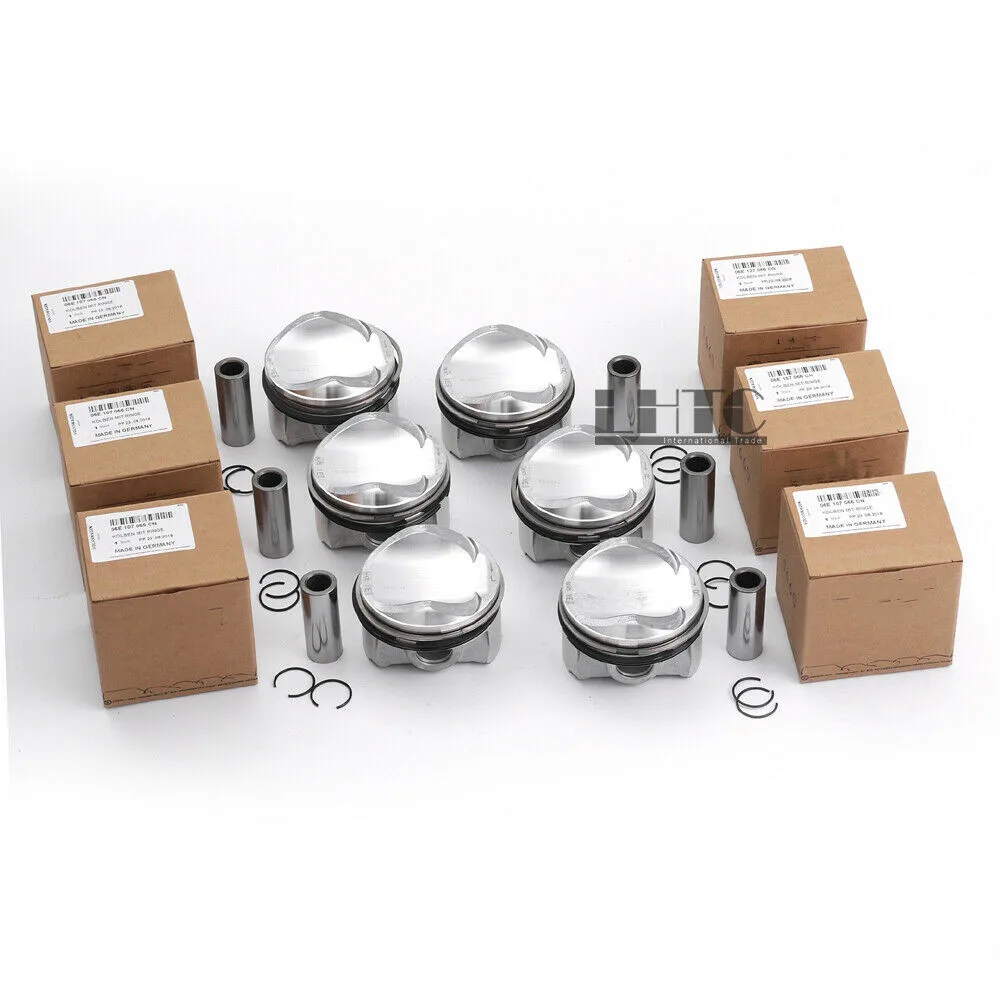 100% Brand New OEM Pistons & Rings Set Φ84.51mm 06E107065DM For AUDI S4 S5 A6 A7 A8 Q5 Q7 3.0 TFSI