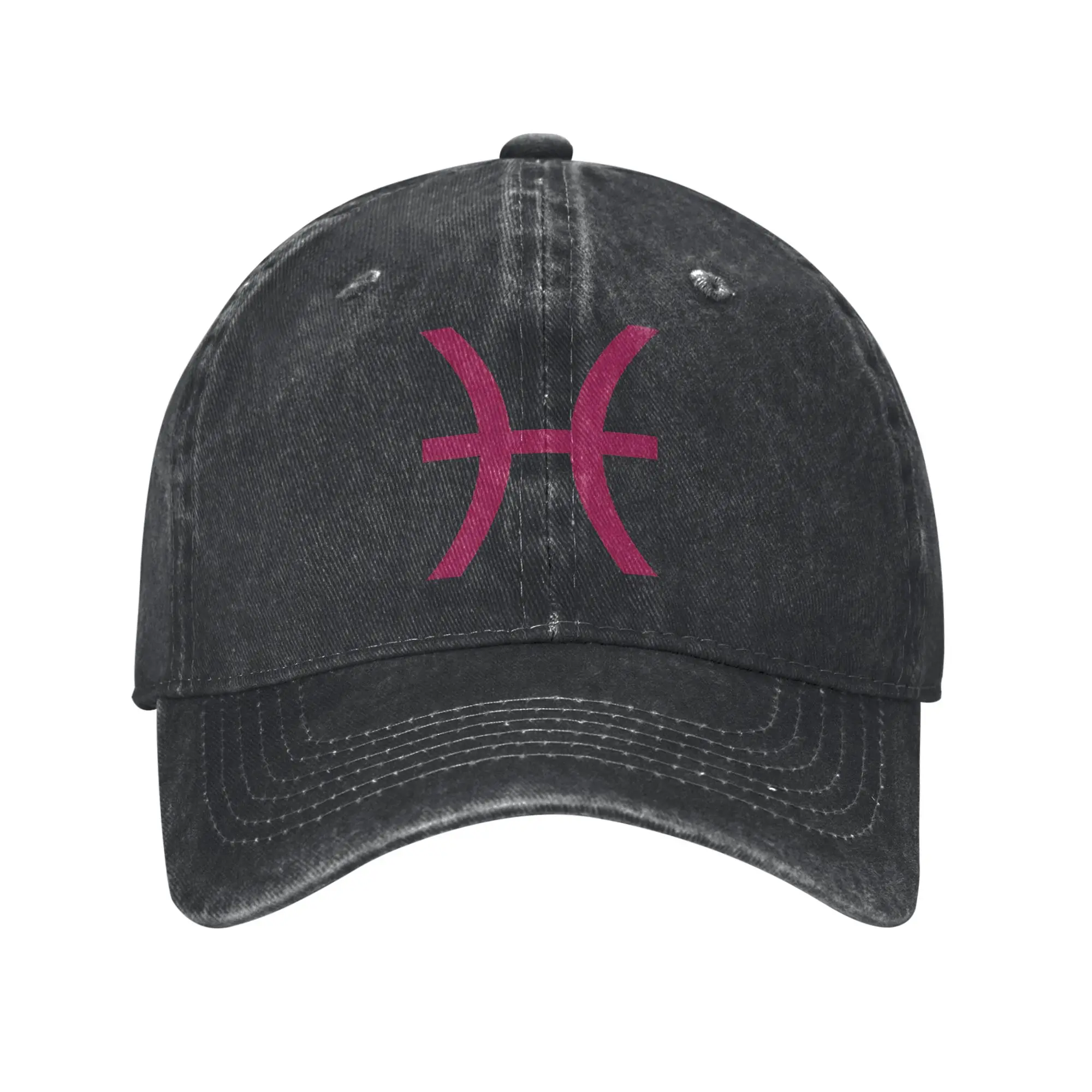pisces fuchsia sign meenah feferi peixes Homestucks Trucker Hat Merch For Men Women Baseball Cap Headwear Sun Caps Adjustable