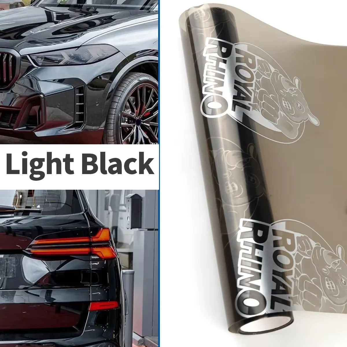 13 Colors Transparent Light Black Smoke PVC Film Tint Headlight Taillight Wrap Cover Film Sticker Cover Armored Film for Cars