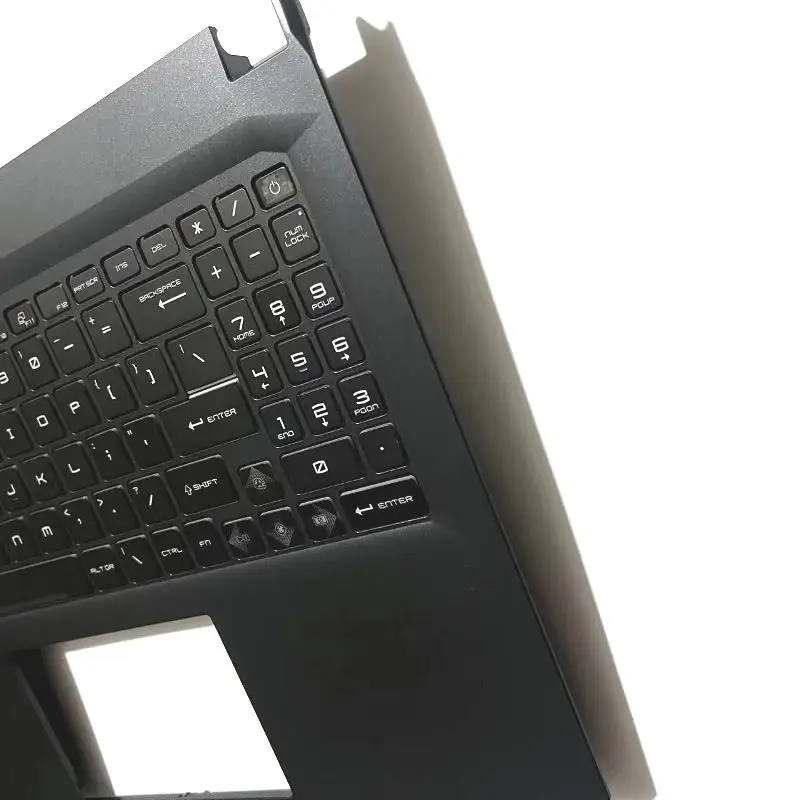 New For Cyborg 15 Air A12V MS-15K1 Laptop Upper Case Palmrest Cover Backlit keyboard