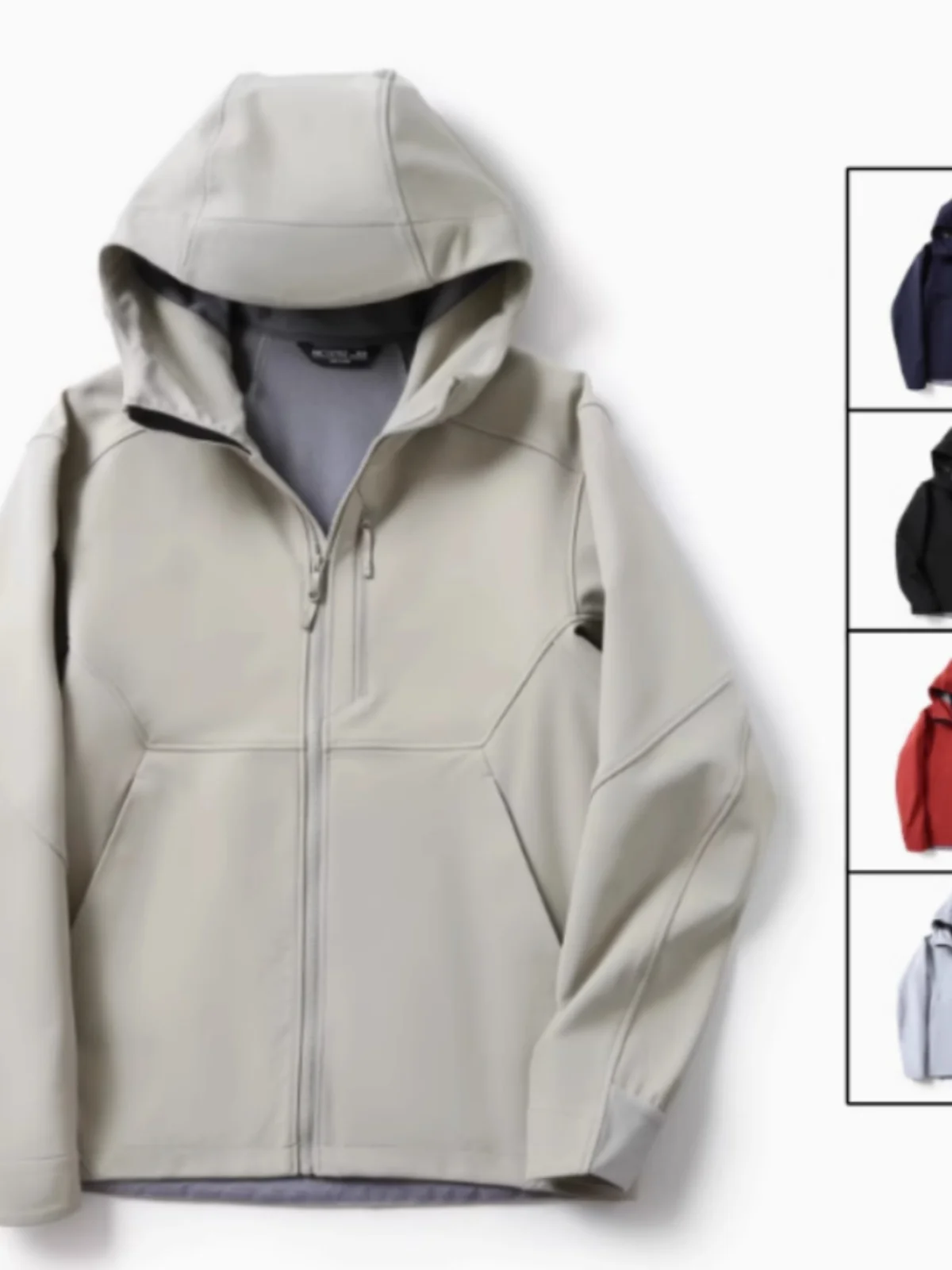 

Уличная водонепроницаемая куртка-пуховик серии Floing для мужчин и женщин, весна-осень, новая модель, с флисовой подкладкой, с капюшоном