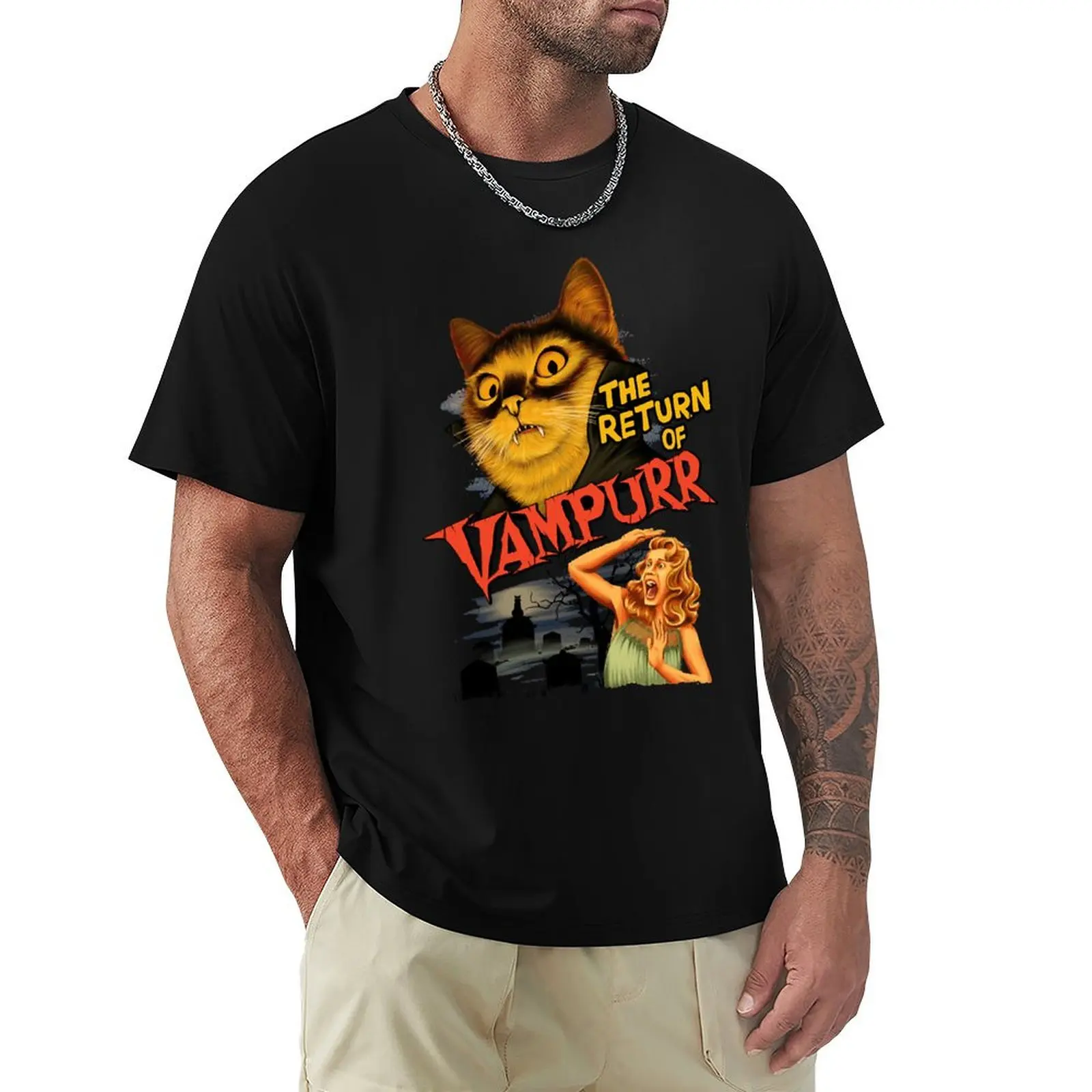 The Return of Vampurr T-Shirt Breathable Workout Short Sleeve Top