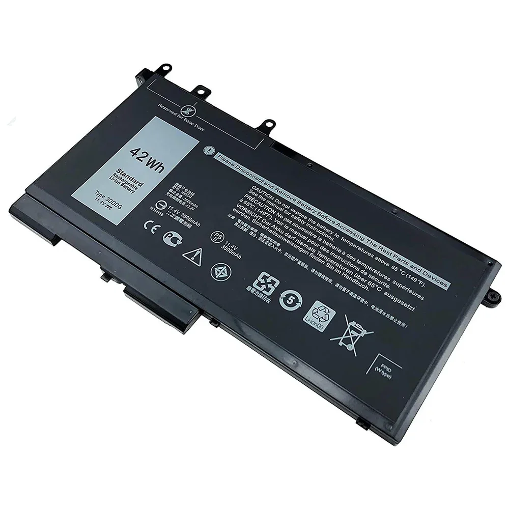 Imagem -03 - Ddg-bateria do Portátil para Dell Latitude Dell Latitude 5280 5290 5480 5490 5491 5580 5590 E5280 E5580 E5580 E5580 E5490 Precisão 3520 42wh 3