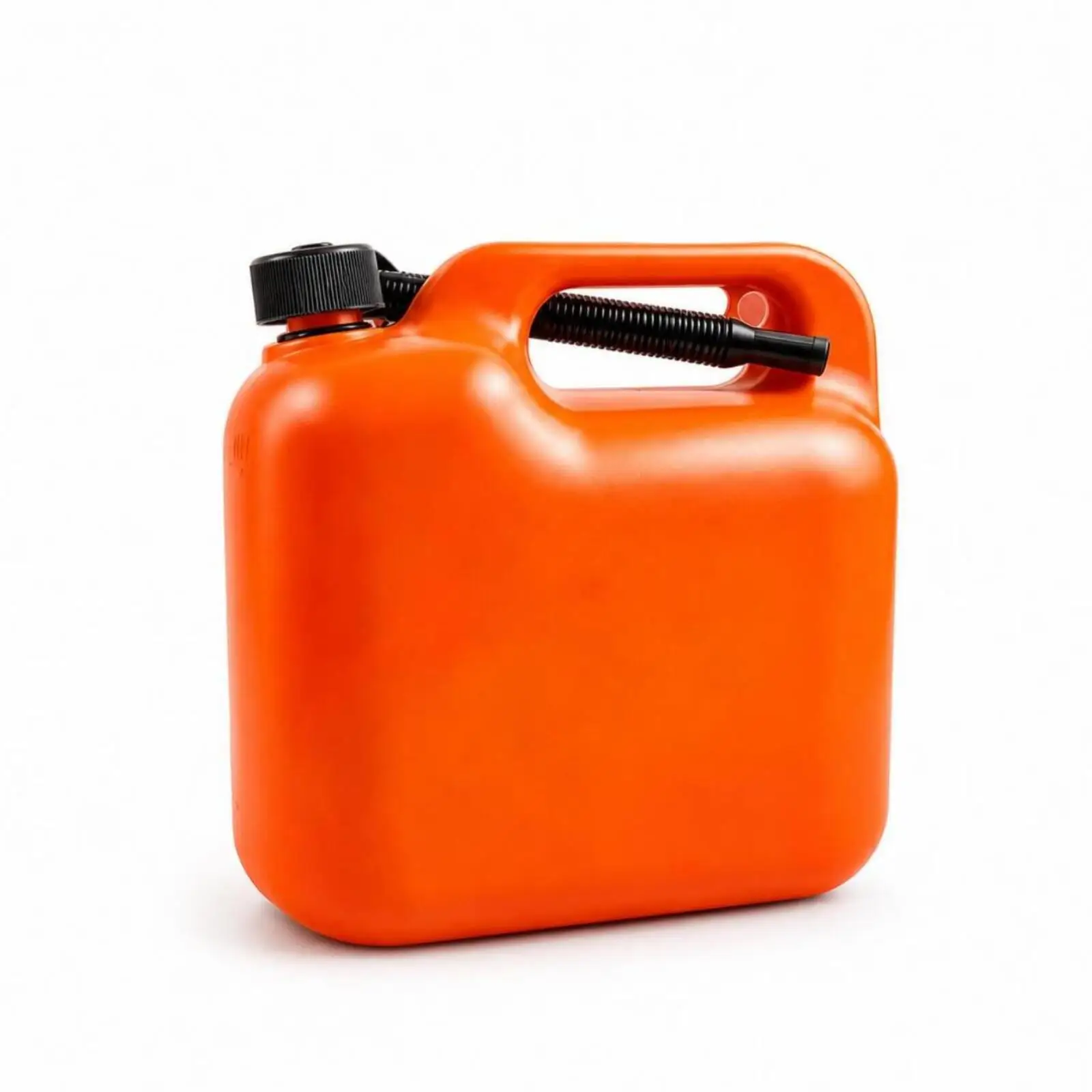 10L Plastic Fuel Storage Container with Flexible Spout for Gas Can Emergency Backup